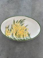 Teller Schale Platte Keramik mit Mimosen Blumen  handbemalt München - Ludwigsvorstadt-Isarvorstadt Vorschau