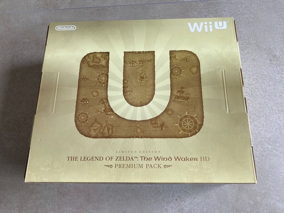 Wii U Konsole Zelda Wind Waker Limited Edition Neu in Metten