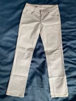 Soho & Jagger Hose weiß Jeans Arbeitshose Sommerhose 34 XS creme Frankfurt am Main - Sachsenhausen Vorschau