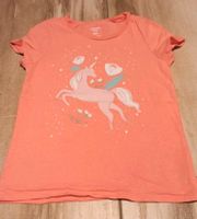 Carters Shirt Gr 122 128 T-shirt Einhorn Glitzer Tunika Baden-Württemberg - Frickingen Vorschau