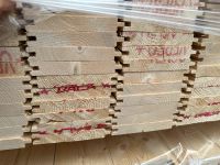 Sonderposten Fichte Profilholz (9€/m²) 18x121x2100 mm Fassadenverkleidung Deckenverkleidung Wandverkleidung Schalbretter Holzbretter Holz Bretter Glattkantbrett Balkonbrett Rhombus 6392 Hessen - Birstein Vorschau