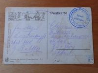Postkarte 1.WK von 1917 - Österr.Kriegsschauplatz Galizien/Lublin Meppen - Feldkamp Vorschau