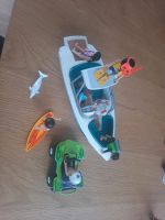 Playmobil Boot Yacht Taucher Surfer Buggy Strandbuggy Delphine Schleswig-Holstein - Lübeck Vorschau