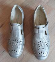 NEU! Waldläufer Slipper 6/39 silbergrau, echtes Leder Bayern - Vogtareuth Vorschau