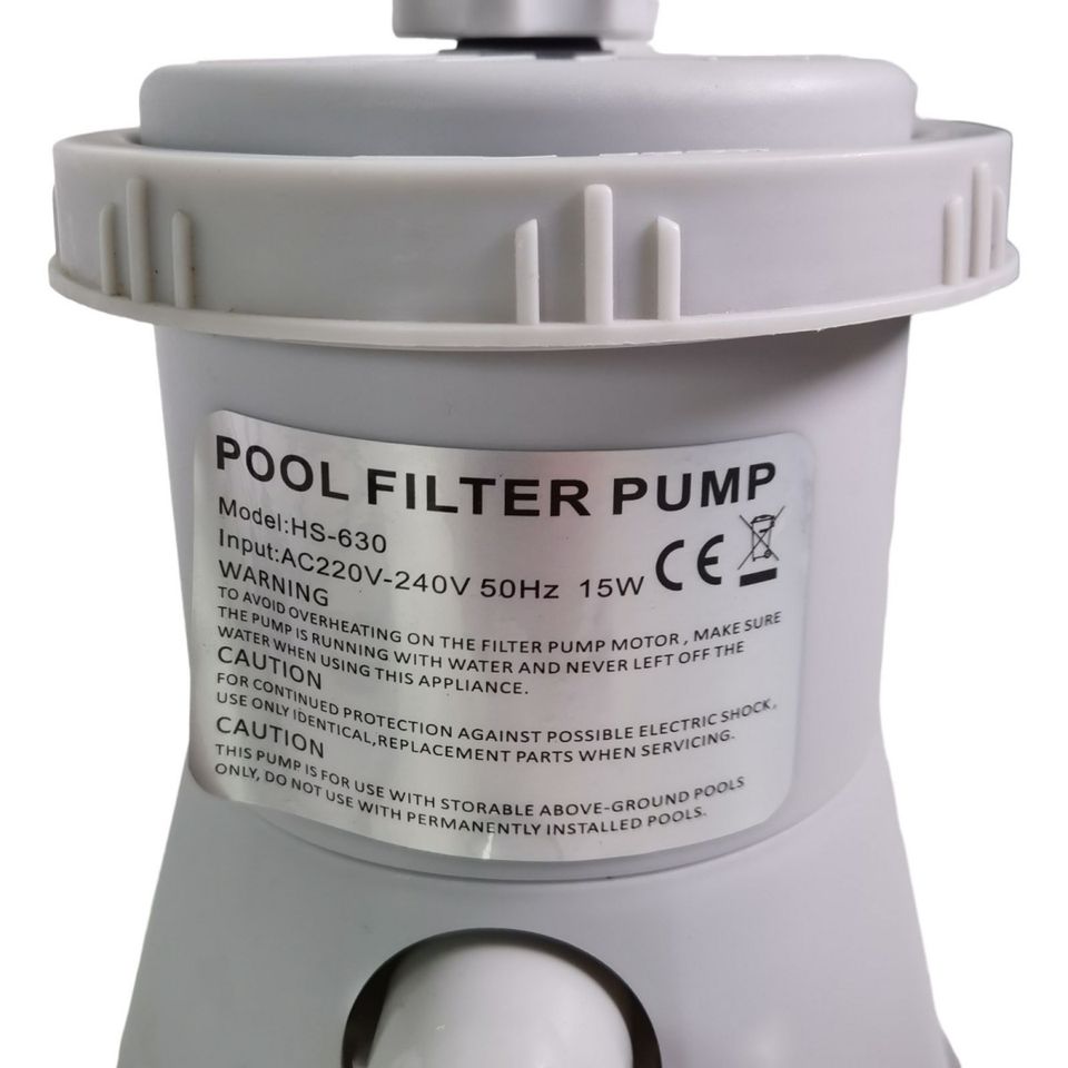 A03 Filterpumpe Poolfilter Filter Pumpe Pool 300 gal/h Kartuschen in Hamburg