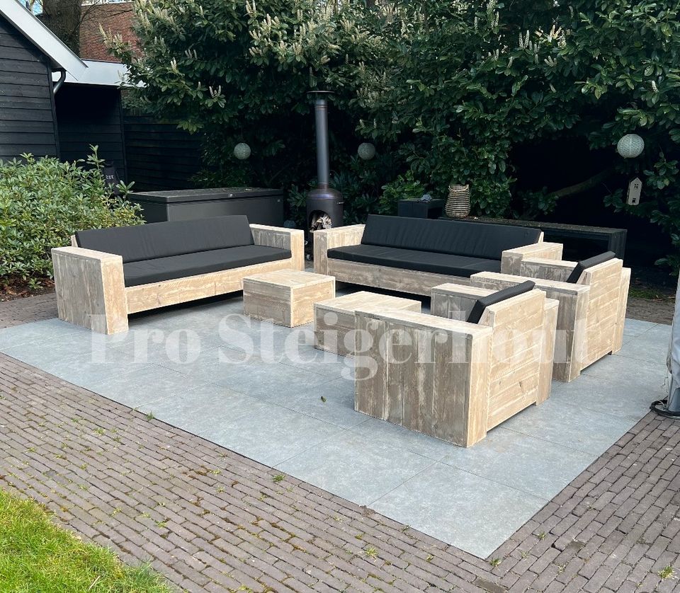 Bauholz Lounge-set Loungesofa Gartenbank Gartenmöbel gartenset in Bielefeld