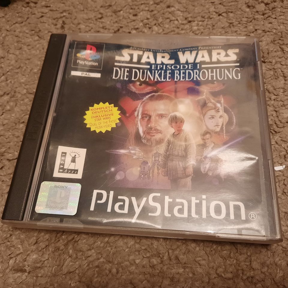 Star Wars Episode 1,PS 1 Sammlerstück, sehr guter Zustand, RAR in Berlin