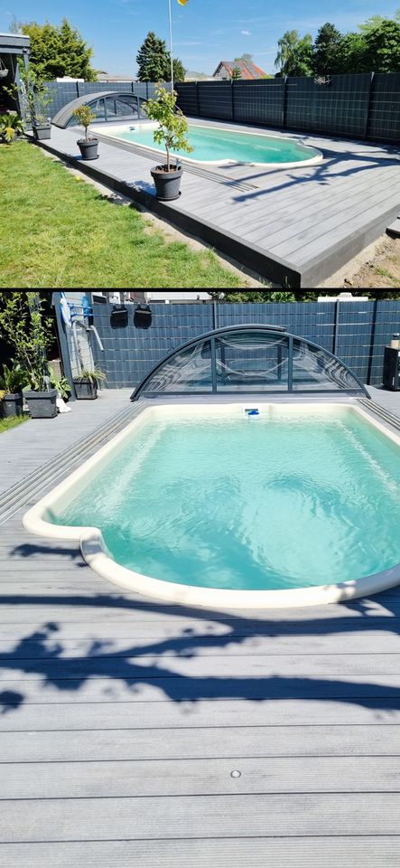 Poolüberdachung Schiebeüberdachung Pool Cover deutschlandweit! in Bad Sooden-Allendorf