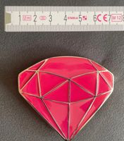 Gürtelschnalle, pinker Diamant, aus Metall Thüringen - Erfurt Vorschau