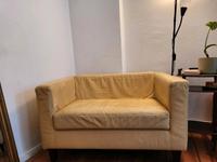 Echtleder Designercouch - 120cm breit Friedrichshain-Kreuzberg - Friedrichshain Vorschau