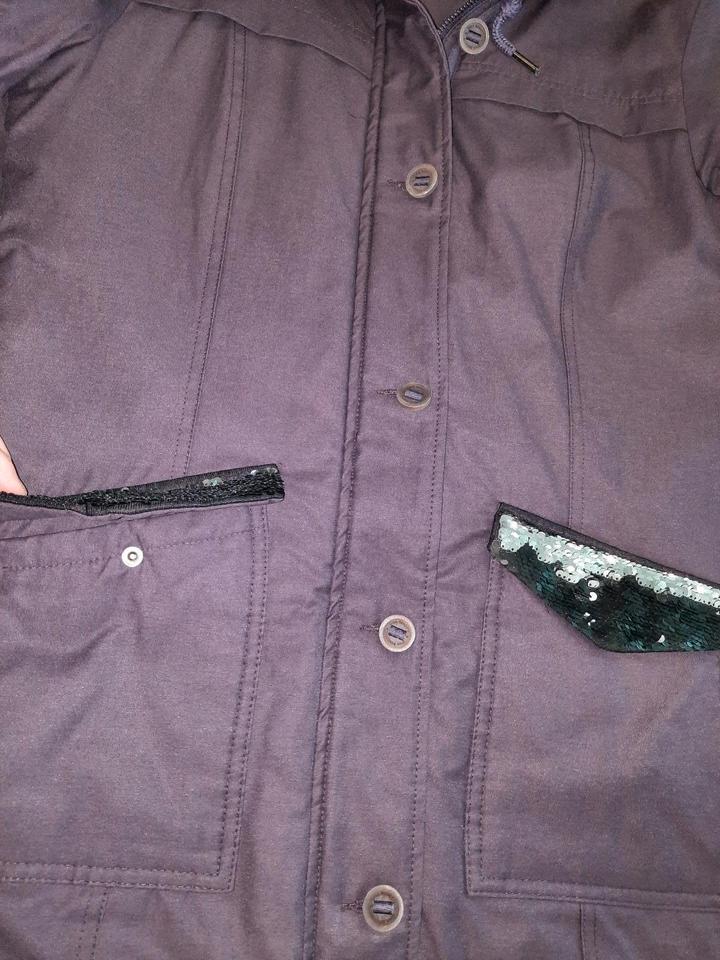 Gina Benotti Parka Winterjacke Winterparka lila * M 38 * TOP * in Rees