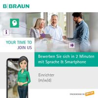 Einrichter (w/m/d) bei B. Braun in Wilsdruff Sachsen - Helbigsdorf Vorschau