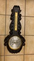 DDR Wetterstation Thermometer Barometer Fischer Leipzig - Grünau-Siedlung Vorschau