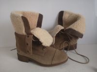 Damen Schuhe Boots Booties UGG AUSTALIA Gr 40 beige Leder Lamm Duisburg - Friemersheim Vorschau