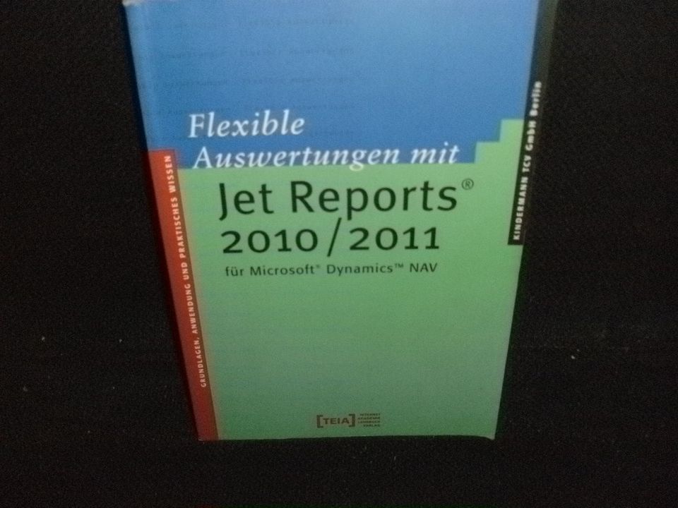 Flexible Auswertungen mit Jet Report 2010/2011 in Hamburg