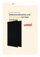 !! PV Module Longi SOLAR LR4-60-HIB-350M Full Black !! Nordrhein-Westfalen - Minden Vorschau