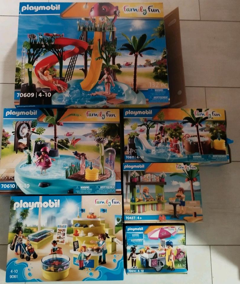 Playmobil Aqua-Park/Wasserpark+Erweiterung in Saarbrücken