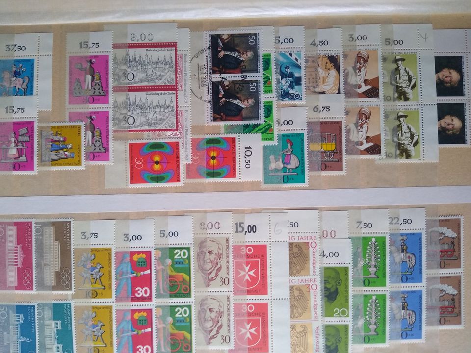 !!! BUND/BERLIN Briefmarkenalbum 15 Seiten - pro Seite 0,80 Euro in Berlin