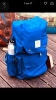 26 L. Rucksack Oldschool Oldtimer Blau Leinen NEU verpackt Berlin - Spandau Vorschau