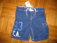 Badeshort, kurz, Jungen; Gr. 122/128; H&M; neu mit Etikett; blau Hessen - Darmstadt Vorschau