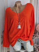 orange Tunika Langarmshirt NEU Italy Mode Feinripp 38 40 42 Nordrhein-Westfalen - Mönchengladbach Vorschau