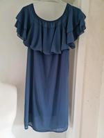 Kleid vollant , Gr. 38/40, blau Niedersachsen - Braunschweig Vorschau