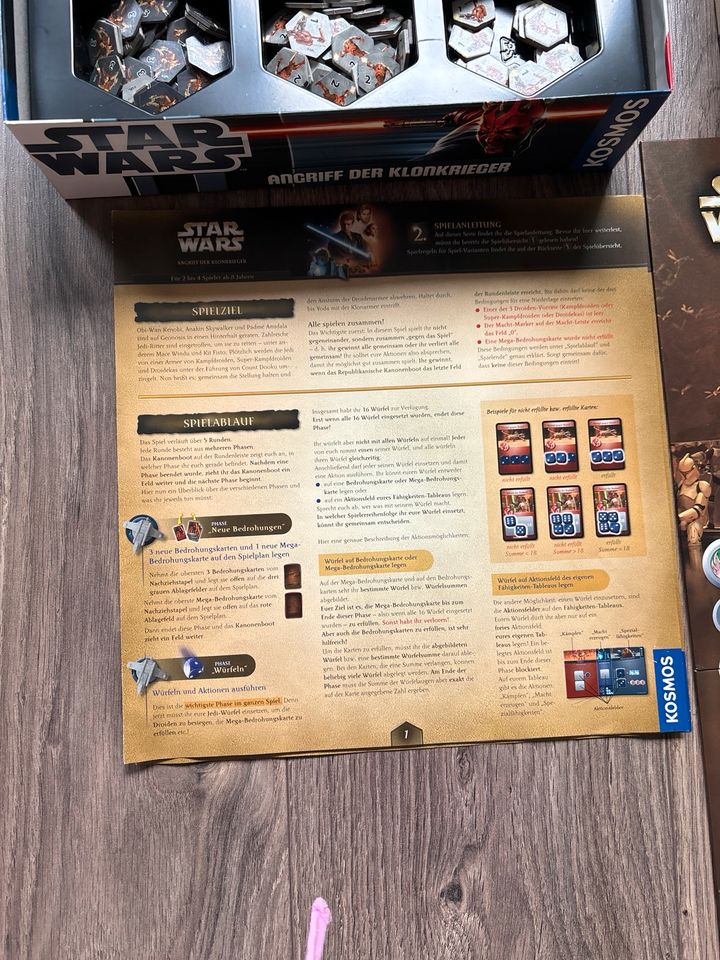 Star Wars spiele Brettspiele Joda Leyla Skywalker Sammler Retro in Wuppertal