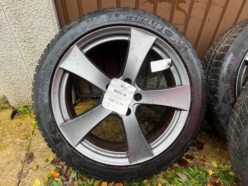 Audi VW Skoda Conti Mich.Winterreifen Winterräder 245/40 R18 #478 in Hainburg