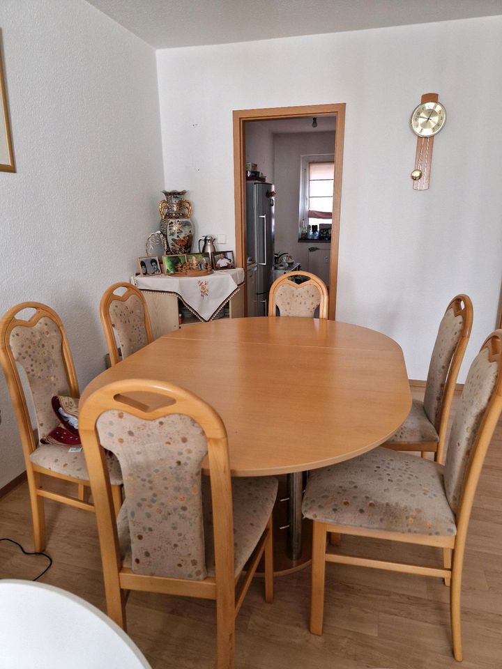 Esstisch mit 6 Stühle in Bautzen