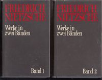 FRIEDRICH NIETZSCHE:  WERKE IN ZWEI BÄNDEN- CA 1500 SEITEN- GEBUN Nordrhein-Westfalen - Hagen Vorschau