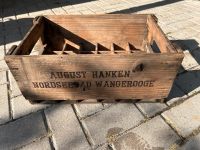 Alte Bierkiste Holz AUGUST HANKEN Nordseebad Wangerooge Niedersachsen - Wangerland Vorschau