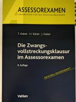Die Zwangsvollstreckungsklausur im Assessorexamen Kaiser Baden-Württemberg - Frickingen Vorschau