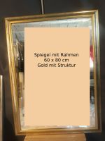 Spiegel mit Rahmen, gold mit Struktur 60 x 80 Bayern - Aschaffenburg Vorschau