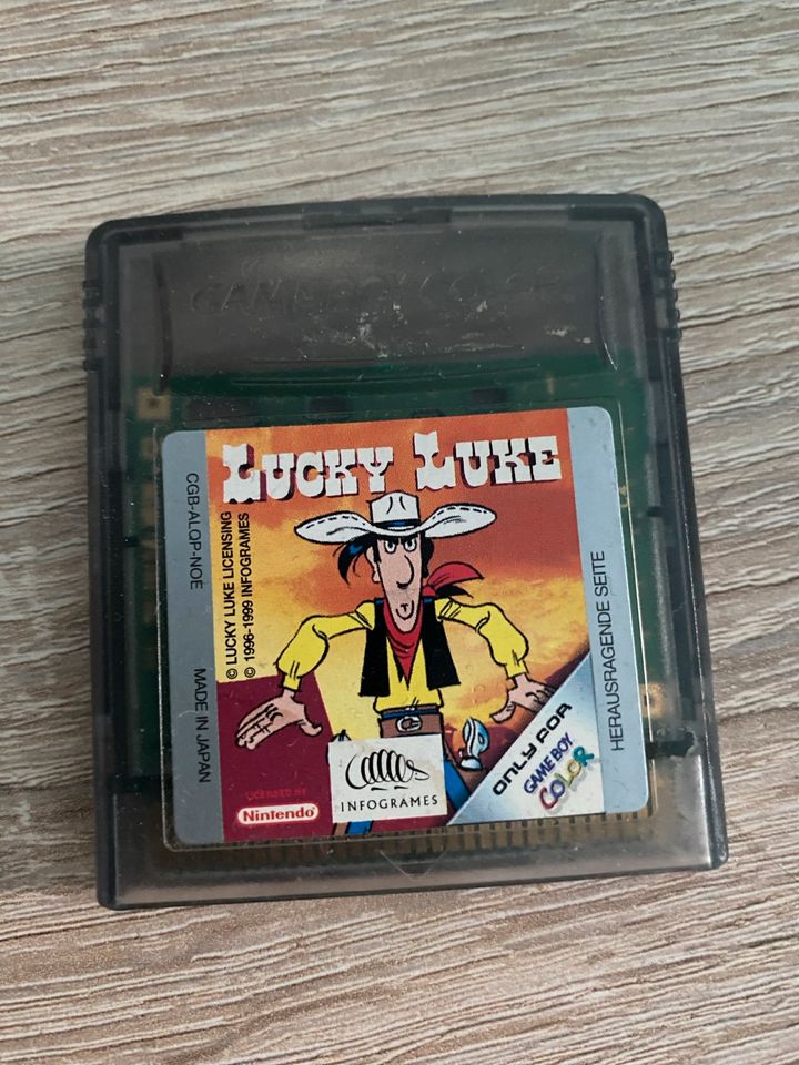 Lucky Luke - Gameboy Color Game in Wuppertal