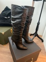 Italy Lederstiefel High Heels 39 schwarz Stiefel Nordrhein-Westfalen - Kamp-Lintfort Vorschau