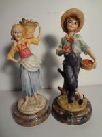 2 bezaubernde Vintage Figuren junges Pärchen bei der Ernte TOP Hessen - Linden Vorschau