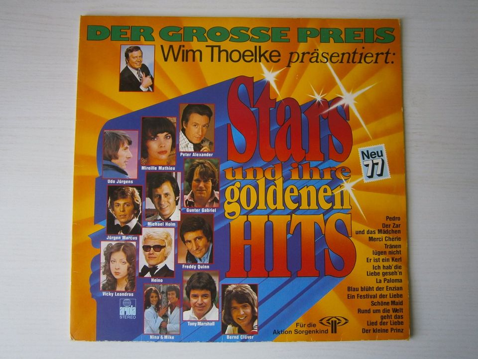 Der grosse Preis 1977 - LP - VINYL ! Wim Thoelke ! 28 796 XT ! in Welver