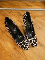 Bally Pumps Zerene schwarz-weißes Ponyfell Größe 37,5 Bayern - Schwarzenbruck Vorschau