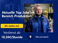 Produktionsmitarbeiter (m/w/d)- Start 18,50€ Entwicklung über 22€ Baden-Württemberg - Bühl Vorschau