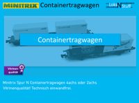 Minitrix Spur N Containertragwagen ab 12,95€ Vitrinenqualität Hessen - Eschwege Vorschau