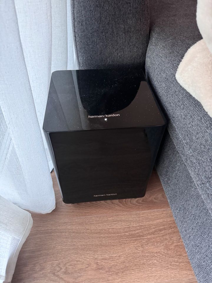 Harman Kardon HKTS aktiv Subwoofer/ Yamaha rx v 465 in Besigheim