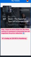 Tickets verkaufen für Akon Concert Schleswig-Holstein - Lübeck Vorschau