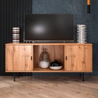 ⭐ NEU - Kommode Sideboard TV Schrank Anrichte Natur Holz 264-Mü München - Allach-Untermenzing Vorschau