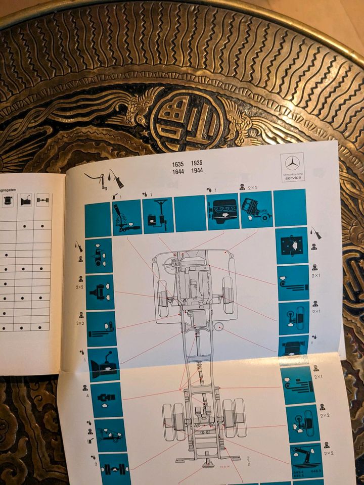 Mercedes LKW Oldtimer NG 1635 2644 BTA Werkstatt Handbuch in Selters