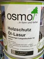 OSMO - Holzschutz Öl-Lasur 712 Ebenholz transparent 2,5L Nordrhein-Westfalen - Bad Lippspringe Vorschau