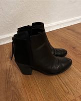 Stiefeletten, Absatzschuhe, schwarz, 39, weiß Thüringen - Bad Langensalza Vorschau