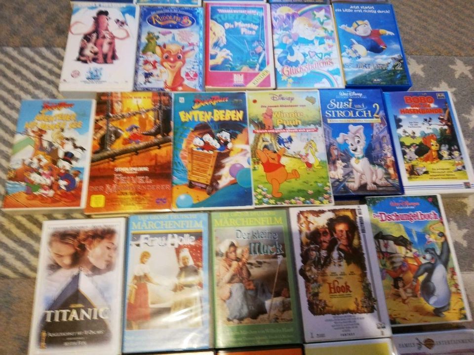 VHS Kassetten / Video Kassetten - Walt Disney und andere in Hofheim Unterfr.