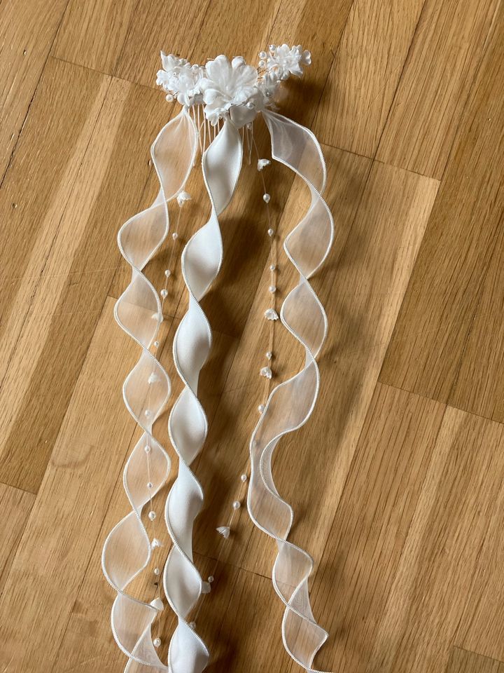 Haarschmuck ❤️Kommunion/ Hochzeit creme weiß ecru in Düsseldorf