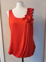 H&M Blusentop Top Schleife rot Gr.36 Bayern - Ebermannstadt Vorschau