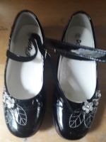 Schwarze Lackschuhe Ballerinas festlicher Anlass Mädchen Gr 33 Sachsen - Wohlbach Vorschau